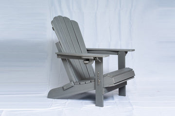 Adirondack Chair with Ottoman
