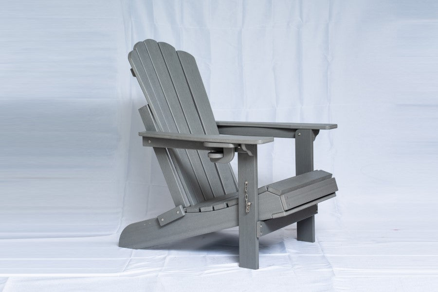 Adirondack Chair with Ottoman