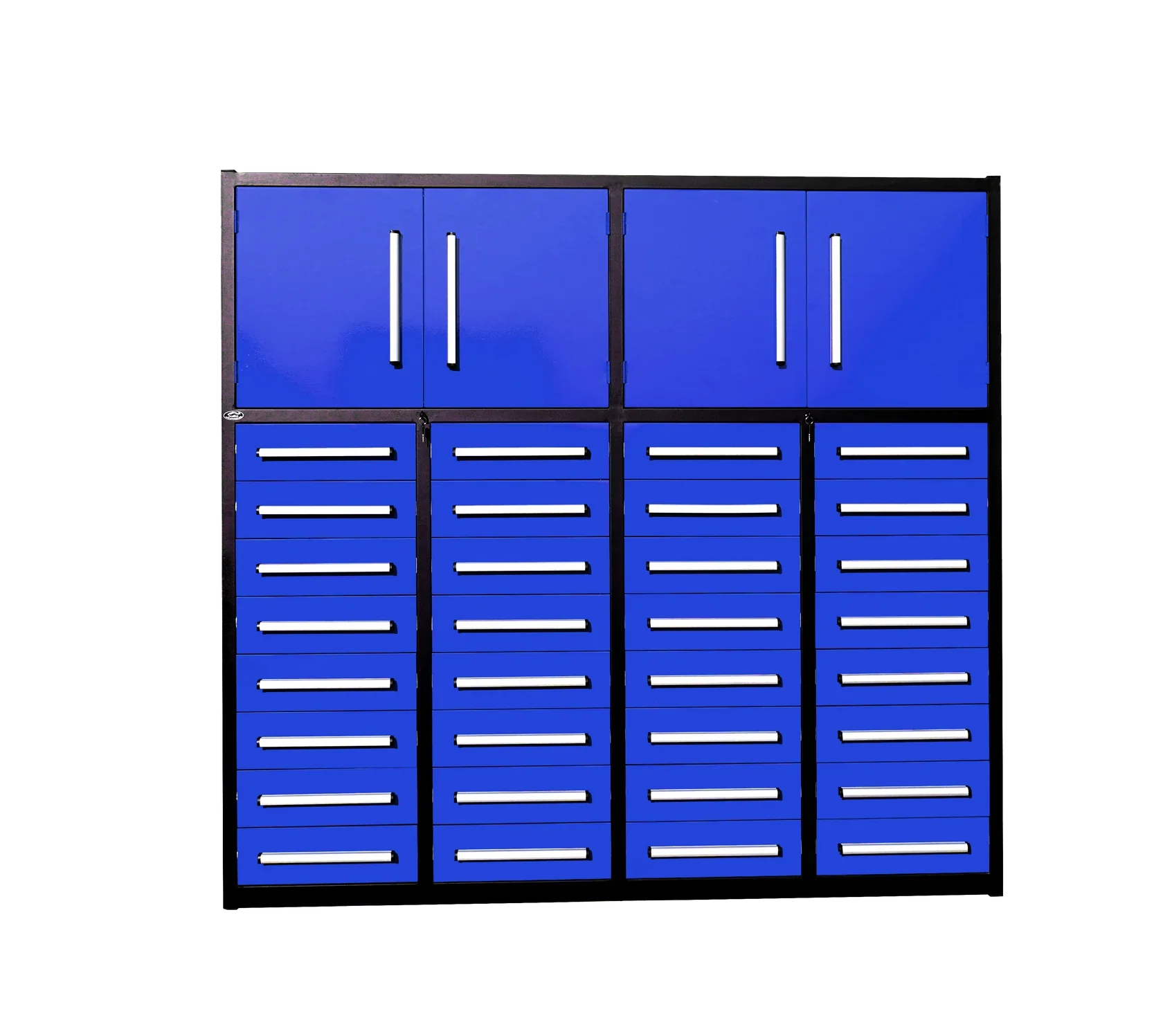 Steelman 7' Garage Cabinet (32 Drawers & 2 Cabinets)