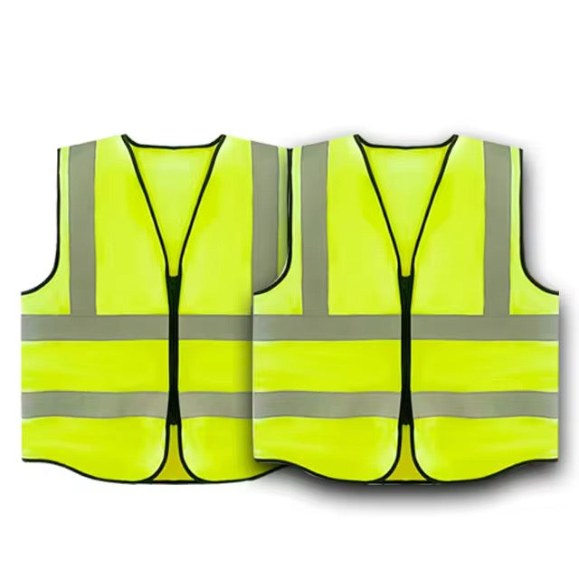 Veste De Securité - Ruban Réfléchissant Haute Visibilité – pour la Construction