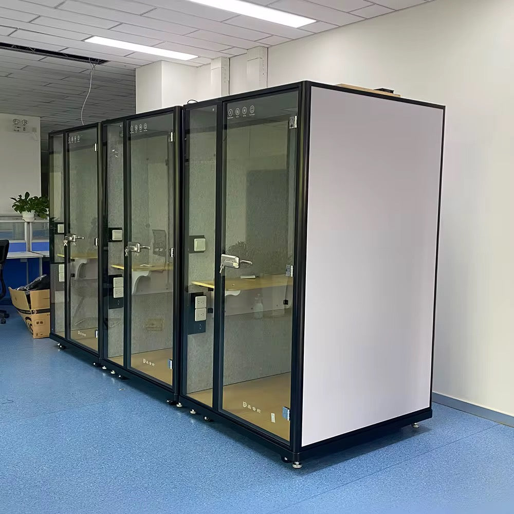 Cabine acoustique Elevon – Espace privé insonorisé (1 / 2 / 4 places)